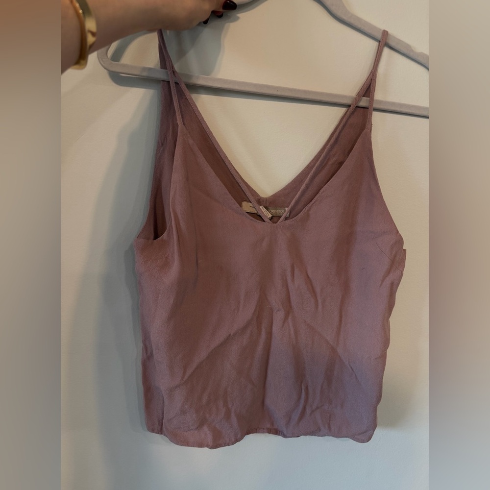 Forever 21 Mauve Blouse